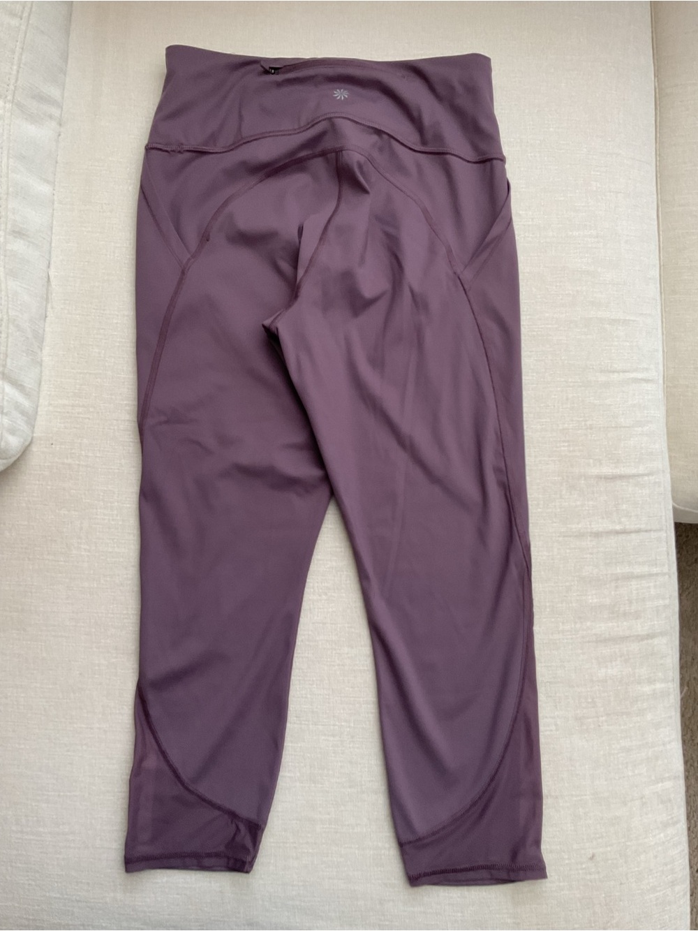 Athleta Plum Crop Performance Leggings - Picture 2 of 7